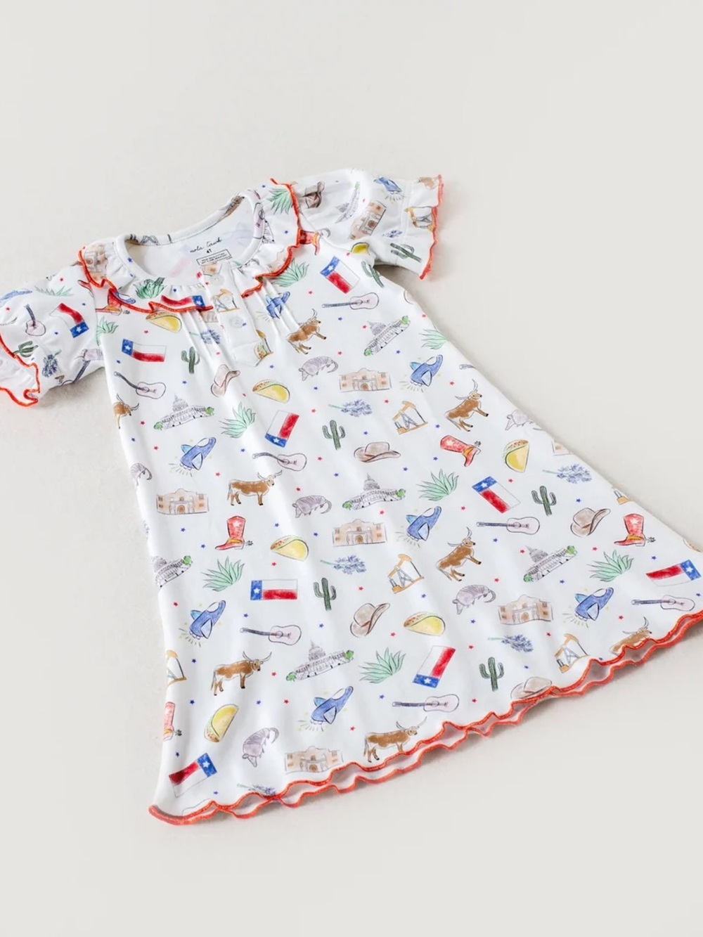 Nola tawk Texas tribute dress organic cotton